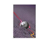 GNKIO Tame Impala - Currents - Poster artistico da parete, stampa artistica da parete, motivo famiglia moderna, per camera da letto, 20 x 30 cm