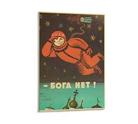 GNKIO Yuri Gagarin - Poster da parete con immagine di anime fumetti, 40 x 60 cm