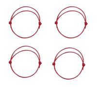 GNMQWP Bracciale Rosso Kabbalah Filo del Destino Coppia Regolabile, Braccialetto Spirituale Tibetano per Uomo e Donna