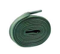 Gnmshzy Lacci piatti in tinta unita lavorati a maglia, larghezza 15 mm, Verde, 51" ( 130 cm )
