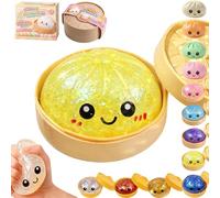 Gnocchi glitterati, per ravioli da schiacciare, per ravioli e ravioli, per alleviare l'ansia, impasto morbido a decompressione (D-giallo)