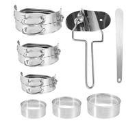 Gnocchi Maker 8 Pezzi, Set di Stampi per Pressa e Taglierina per Wonton Cin3153