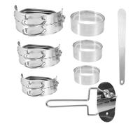 Gnocchi Maker 8 Pezzi, Set di Stampi per Pressa e Taglierina per Wonton Cin4073