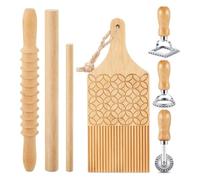 Gnocchi Pastas Set Attrezzi Con Board E Ravioli Timbro Creazione Strumento