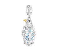 GNOCE Splendor Solis Ciondolo Dangle Charm, S925 Argento Sterling Charms per le Donne Ragazze Moglie Figlia, San Valentino, Festa Della Mamma Gioielli Regalo