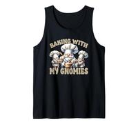 GNOME Baking with My Gnomies Funny Saying for Baker Mom Canotta