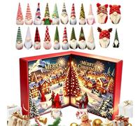 Gnome Christmas - 24-Day Countdown Set | Plush Gnome Tree