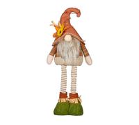 GNOME con gambe allungabili a molla - GNOME regolabile per il giorno dell'autunno e del Ringraziamento, festa da tavolo stravagante per casa, scrivania, decorazioni per cappotti
