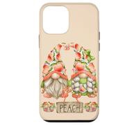 Gnome Couple Peachy Graphic For Summer Funny Peach Fruit Custodia per iPhone 12 mini