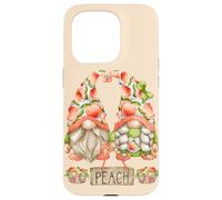 Gnome Couple Peachy Graphic For Summer Funny Peach Fruit Custodia per iPhone 15 Pro