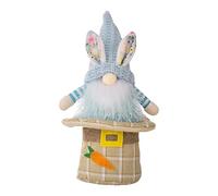 GNOME del Coniglietto di Pasqua, Peluche gnomi di Pasqua - Decorazione del Vassoio a più Peluche Svedese Nisse - Giocattolo Rustico Rudolph Plushie, Bambola fortunata Senza Volto Fatta per Le Feste