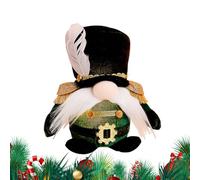 Gnome di Natale a LED - Soldato in piedi per le luci delle bambole per le vacanze, festa invernale con decorazioni, ornamenti festivi per il ringraziamento, il compleanno, la scuola, l'ufficio, l'appa