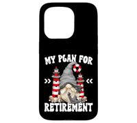 Gnome Lighthouse Retirement Plan For Retired Grandpa Life Custodia per iPhone 15 Pro