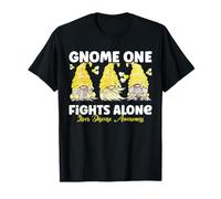 GNOME One combatte da Solo la consapevolezza delle malattie del fegato Giallo Maglietta