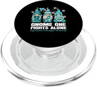 Gnome One Fight Alone Trigemino Nevralgia Consapevolezza Gnomo PopSockets PopGrip per MagSafe