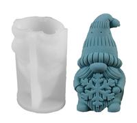 Gnome Resin Mold | Silicone Candle Resin Casting Mold, Durble Reusable DIY Crafting Molds for Christmas Decorations, Thanksgiving Ornaments, Handmade Holiday Figurines, craetive Home Decoration Access