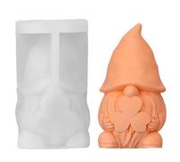 Gnome Resin Mold | Silicone Candle Resin Casting Mold, Durble Reusable DIY Crafting Molds for Christmas Decorations, Thanksgiving Ornaments, Handmade Holiday Figurines, craetive Home Decoration Access