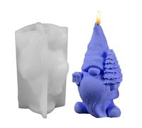 Gnome Resin Mold | Silicone Candle Resin Casting Mold, Durble Reusable DIY Crafting Molds for Christmas Decorations, Thanksgiving Ornaments, Handmade Holiday Figurines, craetive Home Decoration Access