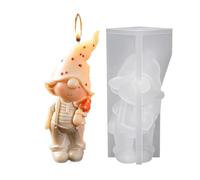 Gnome Silicone Mold Non-Stick 3D Faceless Doll Handmade