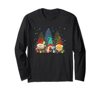 GNOME Sport Gnomes Pickleball Merry Christmas Tree Maglia a Manica