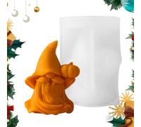 Gnome, stampi per gnomi, per resina | Stampo per sapone a forma di candela nana, per bricolage, ornamenti in gesso, stampi per artigianato in resina, sculture per decorazione domestica, statue da