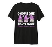 GNOME Uno combatte da Solo Viola | Consapevolezza del Cancro al Pancreas Maglietta Premium