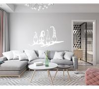 GNOMES - Adesivo murale wall sticker in vinile 55x100 cm
