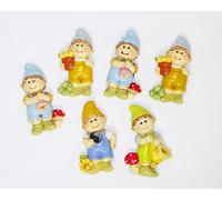 GNOMI CON CALAMITA PZ 12 BOMBONIERE FAI DA TE