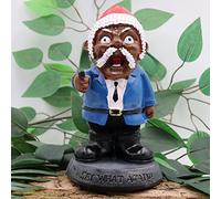 Gnomi da giardino militare, Dì cosa di nuovo! Divertente gnomo da guerra, Gnomi divertenti dell'esercito, Statua del soldato in resina, Gnome dell'uomo nero, Statua del gangster nano