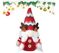 Gnomi, decorazioni natalizie di gnome, statuette di Natale senza volto, decorazione natalizia per la casa, statuette decorative versatili, decorazione per tavola di Natale per tavolo, divano, b