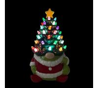 Gnomi Di Natale Decorativi | Figurine Ornamentali In Resina Con Luce Integrata,Albero Di Natale Da Tavolo,Per La Casa, L'Ufficio, La Scrivania, La Stanza E Le Festività Natalizie