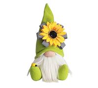 Gnomi di peluche di girasole carine bambole gnome estive senza volto per casa, ufficio, decorazioni per le del mondo, accessori per vassoi per festival (set di 3)