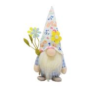 Gnomi di San Valentino ornamenti per capelli lavorati a maglia fiori colorati Rudolfs fatti a mano bambole senza volto piccoli nani Giift 1PC LED regali di San Valentino