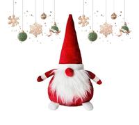 Gnomi Peluche - 30x22x10 Cm Simpatici Gnomi Rudolph, Ornamento Natalizio Per Bambole Senza Volto | Bambole Nane Di Natale Per Mensola Scrivania Camera Da Letto Mensola Cucina Decorazione Del Ringrazia