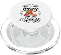 Gnomies There Is No Place Like Gnome XMas Gnome di Natale PopSockets PopGrip per MagSafe