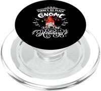 Gnomies There Is No Place Like Gnome XMas Gnome di Natale PopSockets PopGrip per MagSafe