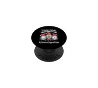 Gnomo aiutante per il comportamento, tutto è bello Natale PopSockets PopGrip Adesivo