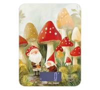 Gnomo che si nasconde tra i funghi con display LCD, bilancia portatile per alimenti da 5 kg/5 g, bilancia digitale da cucina con 4 unità per fare sapone e arrostire (batterie non incluse)