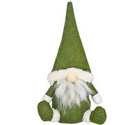 Gnomo di Natale, nano, bambola di peluche, Babbo Natale, senza volto, ornamenti per la casa, le vacanze, decorazioni per il camino, verde per