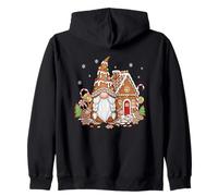 Gnomo di Pan di Zenzero con Candy House Magic Felpa con Cappuccio