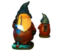 Gnomo Luminoso a Energia Solare per Giardino Esterno | Decorazioni Gnomi per Cortile | Divertenti Impermeabili Con Luci Decorazioni Per Esterno Halloween Primavera Autunno
