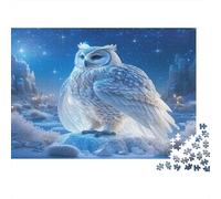 Gnomo Magico Lucciole Puzzle 1000 Pezzi Puzzle per Adulti Carta Scena Notte nella Foresta Gioco di Puzzle 1000 Pezzi Relax Famiglia Regalo 52x38cm/1000pcs