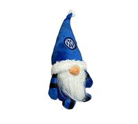 Gnomo Natale Arredo | 30 Cm | Nero/Azzurro| Prodotto Ufficiale