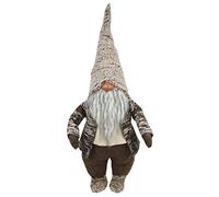 Gnomo Natalizio Scandinavo Nano Elfo Pupazzo Fermaporta Decorativo Misura Altezza 85 cm Dis. 3