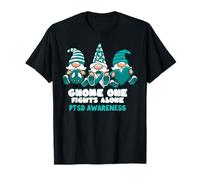 Gnomo per la consapevolezza del PTSD Uno combatte da Solo Maglietta