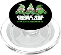 Gnomo per la consapevolezza della scoliosi Uno combatte da PopSockets PopGrip per MagSafe