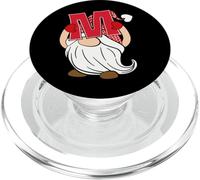 Gnomo rosso che tiene la lettera M carino San Valentino Stagione Monogramma PopSockets PopGrip per MagSafe