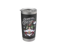Gnomo tedesco per Natale Cheer Delight Bicchiere termico in acciaio inox doppia parete