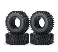 GNOVIATL 4pcs 1 0 pollici di gomma in gomma pneumatici per terreno fango 50 54 58 62 64 65 mm Compatibile con 1 18 1 Modelli di auto RC a 24 SCX24 Simile(8745B-25x54x23mm)
