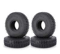 GNOVIATL 4pcs 1 0 pollici di gomma in gomma pneumatici per terreno fango 50 54 58 62 64 65 mm Compatibile con 1 18 1 Modelli di auto RC a 24 SCX24 Simile(9202A-24x65x20mm)